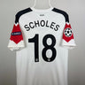 Paul Scholes - Manchester United 2010/11 udebane trøje M 🏴󠁧󠁢󠁥󠁮󠁧󠁿 Fodboldshoppen_dk 1
