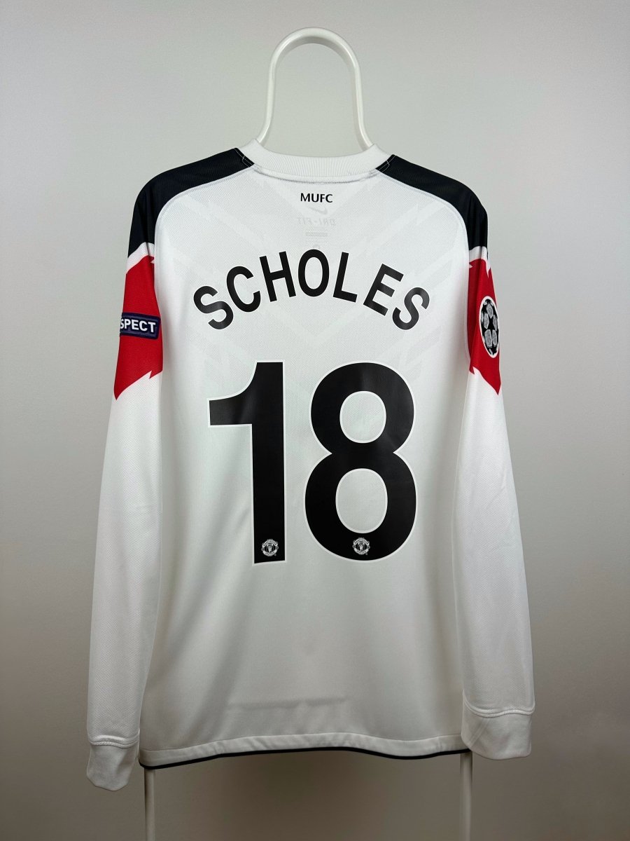 Paul Scholes - Manchester United 2010/12 udebane trøje M 🏴󠁧󠁢󠁥󠁮󠁧󠁿 Fodboldshoppen_dk 1