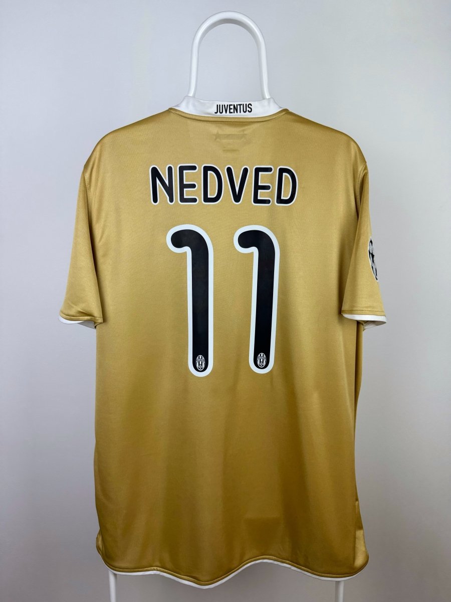 Pavel Nedved - Juventus 2008/09 udebane trøje XL 🇨🇿 Fodboldshoppen_dk 1