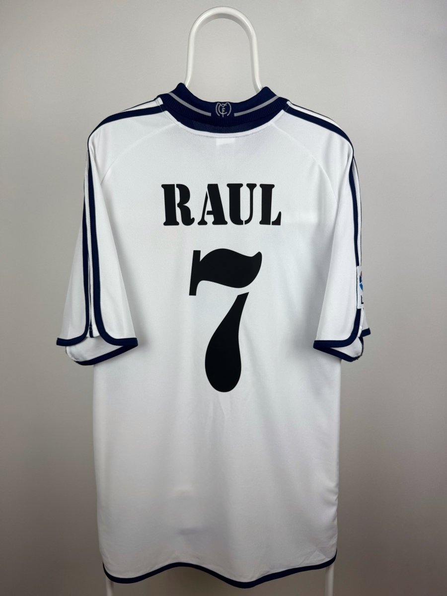 Raul Gonzalez - Real Madrid 2000/01 hjemmebane trøje XL 🇪🇸 Fodboldshoppen_dk 1