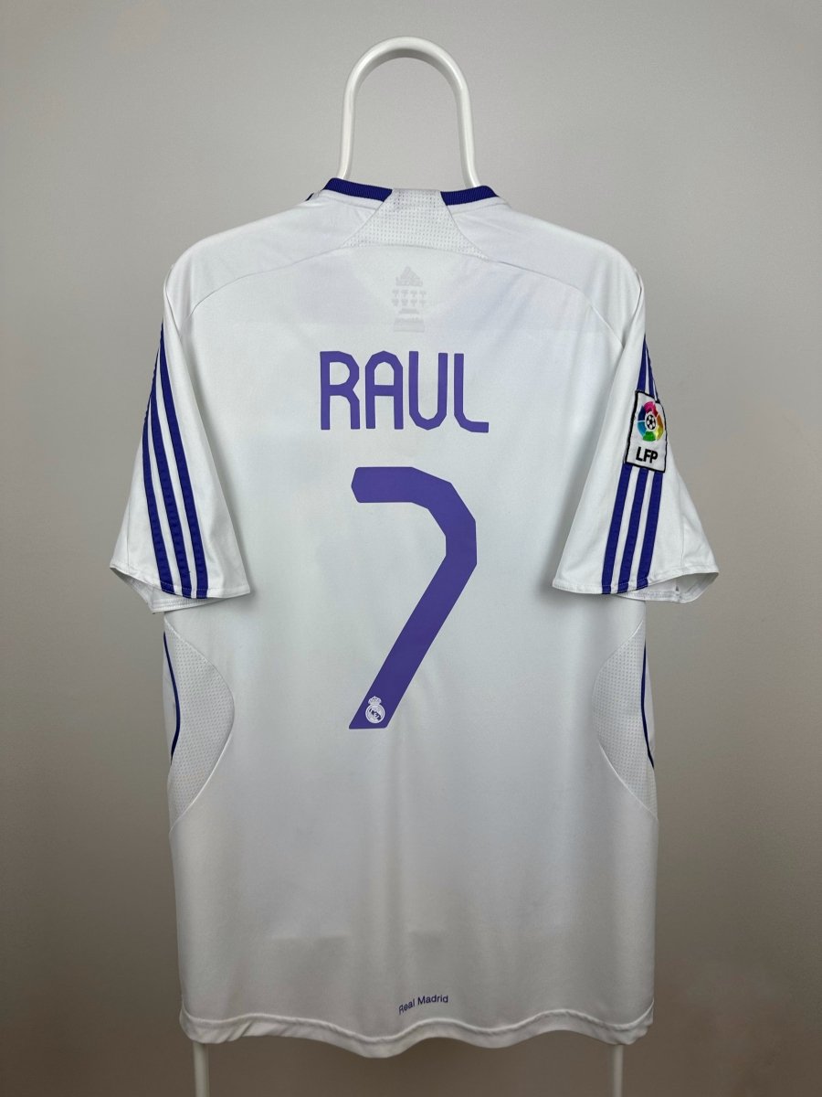 Raul Gonzalez - Real Madrid 2007/08 hjemmebane trøje L 🇪🇸 Fodboldshoppen_dk 1