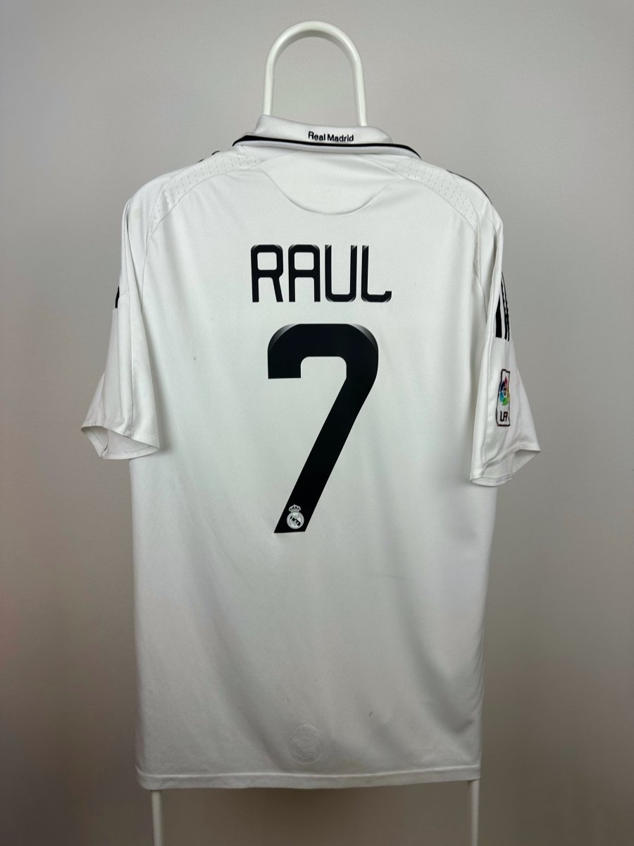 Raul Gonzalez - Real Madrid 2008/09 hjemmebane trøje L 🇪🇸 Fodboldshoppen_dk 1