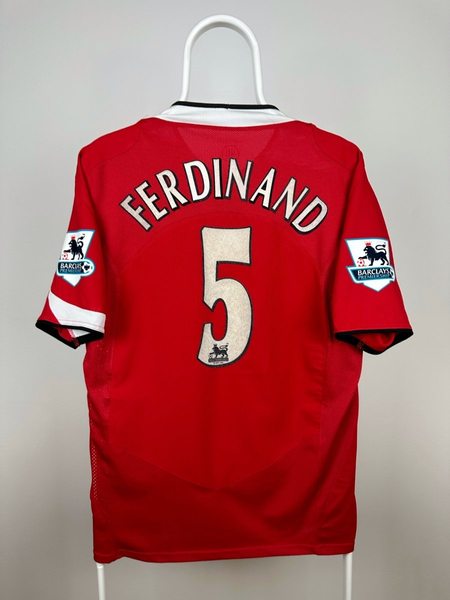 Rio Ferdinand - Manchester United 2004/05 hjemmebane trøje M 🏴󠁧󠁢󠁥󠁮󠁧󠁿 Fodboldshoppen_dk 1