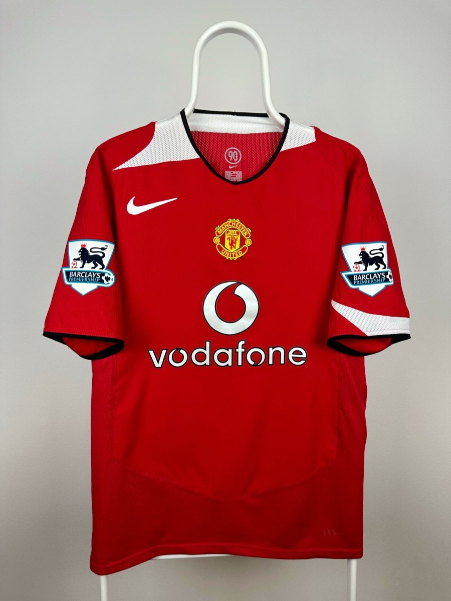 Rio Ferdinand - Manchester United 2004/05 hjemmebane trøje M 🏴󠁧󠁢󠁥󠁮󠁧󠁿 Fodboldshoppen_dk 2