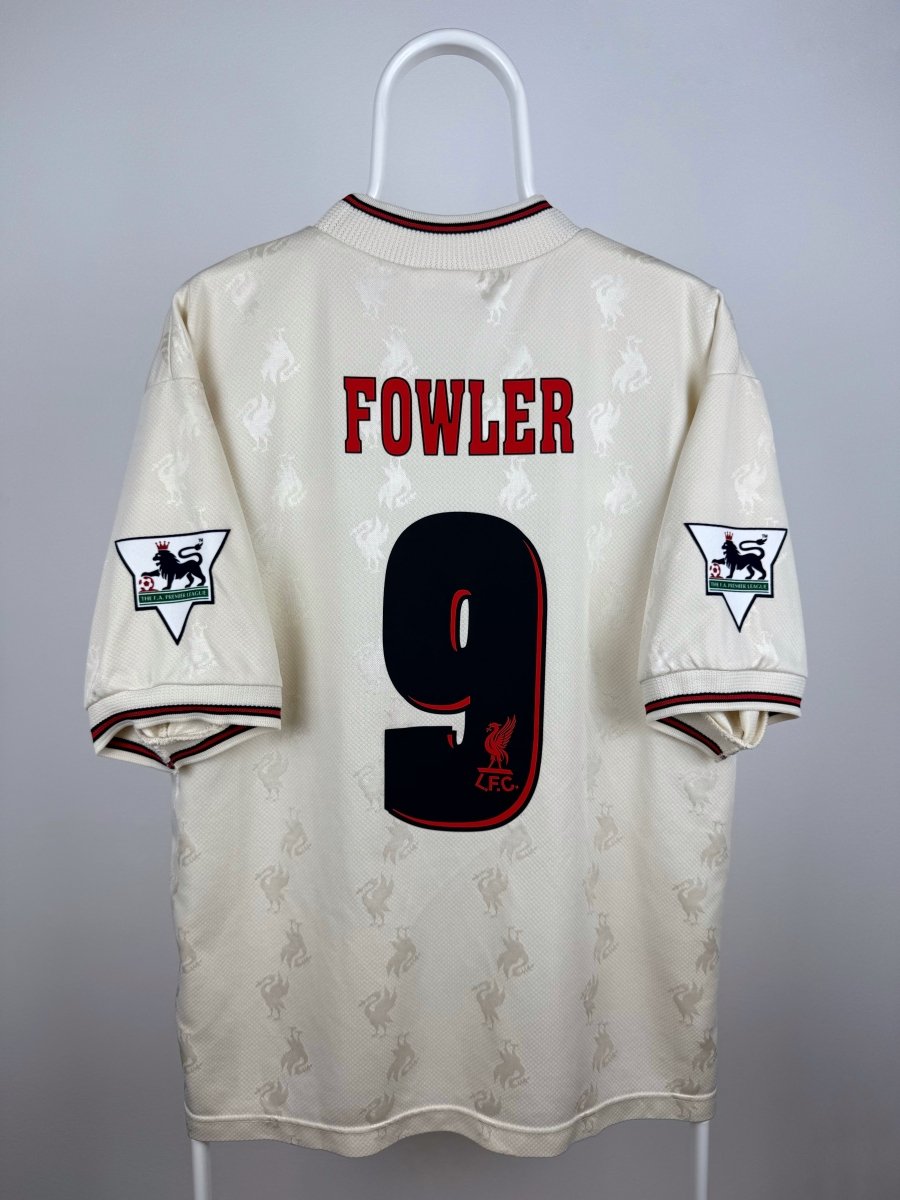 Robbie Fowler - Liverpool 1996/97 udebane trøje M 🏴󠁧󠁢󠁥󠁮󠁧󠁿 Fodboldshoppen_dk 1