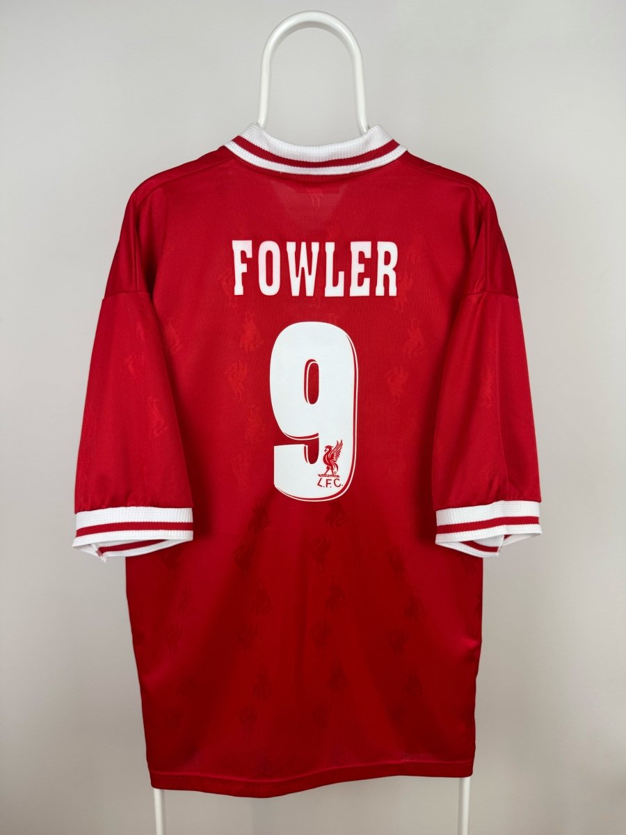 Robbie Fowler - Liverpool 1996/98 hjemmebane trøje XL 🏴󠁧󠁢󠁥󠁮󠁧󠁿 Fodboldshoppen_dk 1