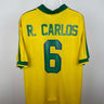 Roberto Carlos - Brasilien 1997 hjemmebane trøje L 🇧🇷 Fodboldshoppen_dk 1