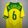 Roberto Carlos - Brasilien 2004 hjemmebane trøje L 🇧🇷 Fodboldshoppen_dk 1