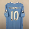 Robinho - Manchester City 2010/11 hjemmebane trøje XL 🇧🇷 Fodboldshoppen_dk 1
