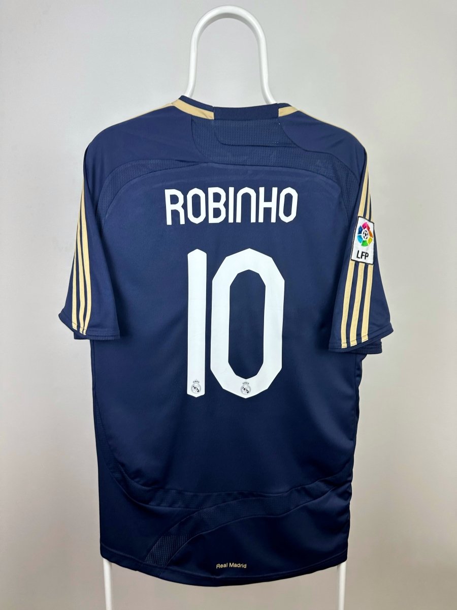 Robinho - Real Madrid 2007/08 udebane trøje M 🇧🇷 Fodboldshoppen_dk 1