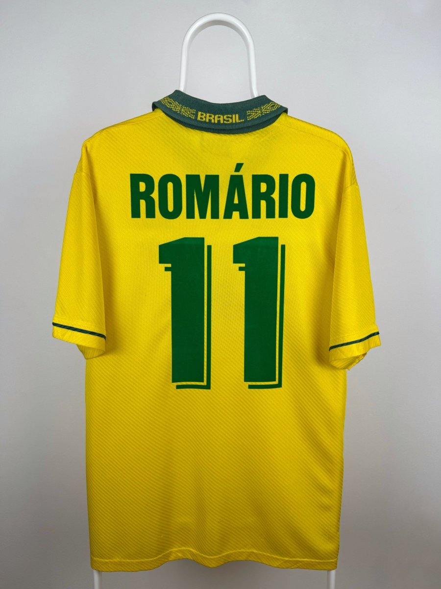 Romario - Brasilien 1994 hjemmebane trøje L 🇧🇷 Fodboldshoppen_dk 1