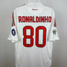 Ronaldinho - AC Milan 2008/09 udebane trøje L 🇧🇷 Fodboldshoppen_dk 1