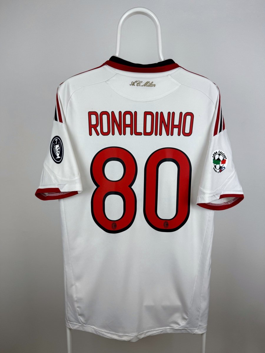 Ronaldinho - AC Milan 2009/10 udebane trøje M 🇧🇷 Fodboldshoppen_dk 1