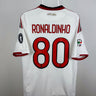 Ronaldinho - AC Milan 2009/10 udebane trøje M 🇧🇷 Fodboldshoppen_dk 1