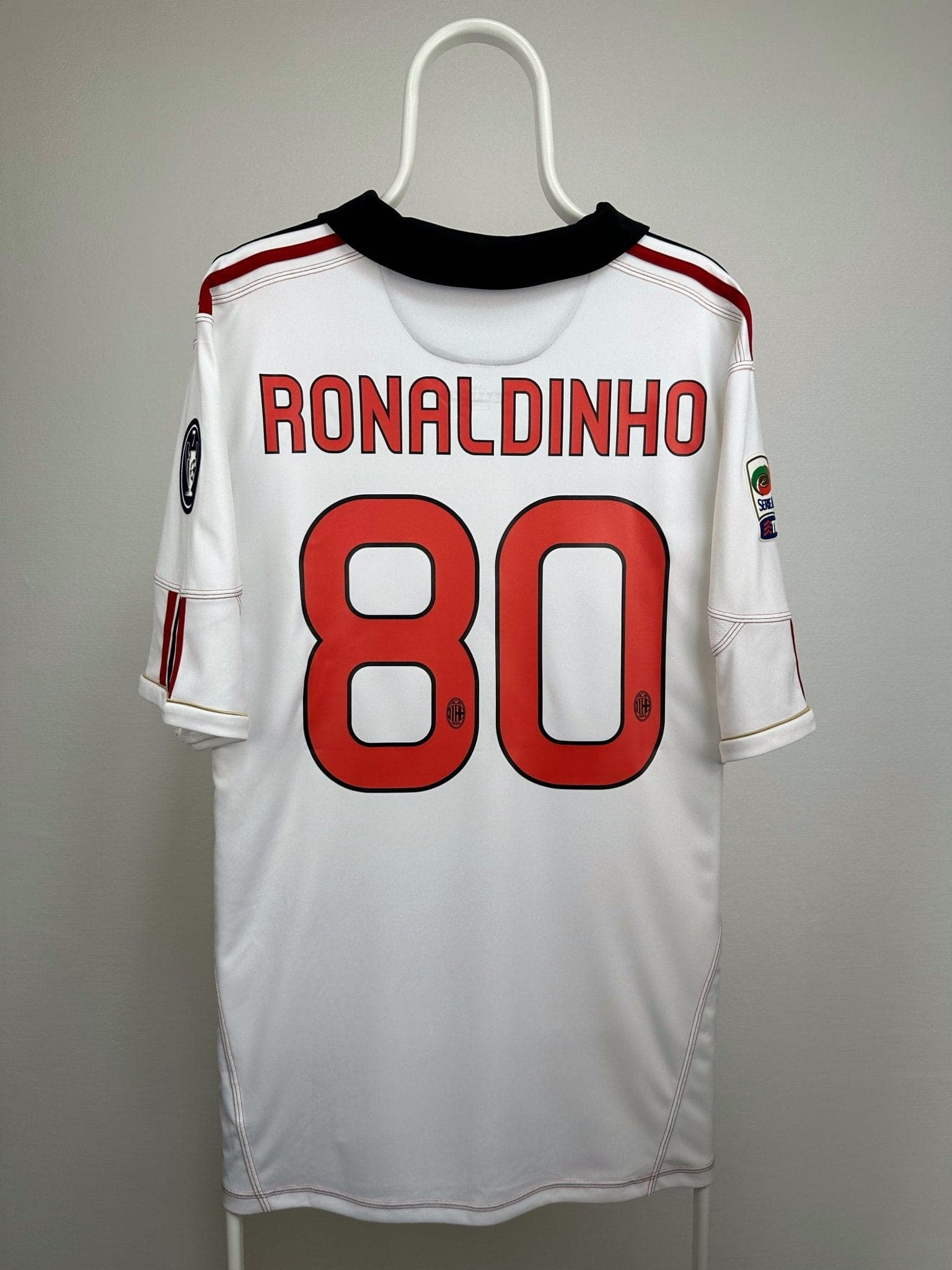 Ronaldinho - AC Milan 2010/11 udebane trøje XL 🇧🇷 Fodboldshoppen_dk 1