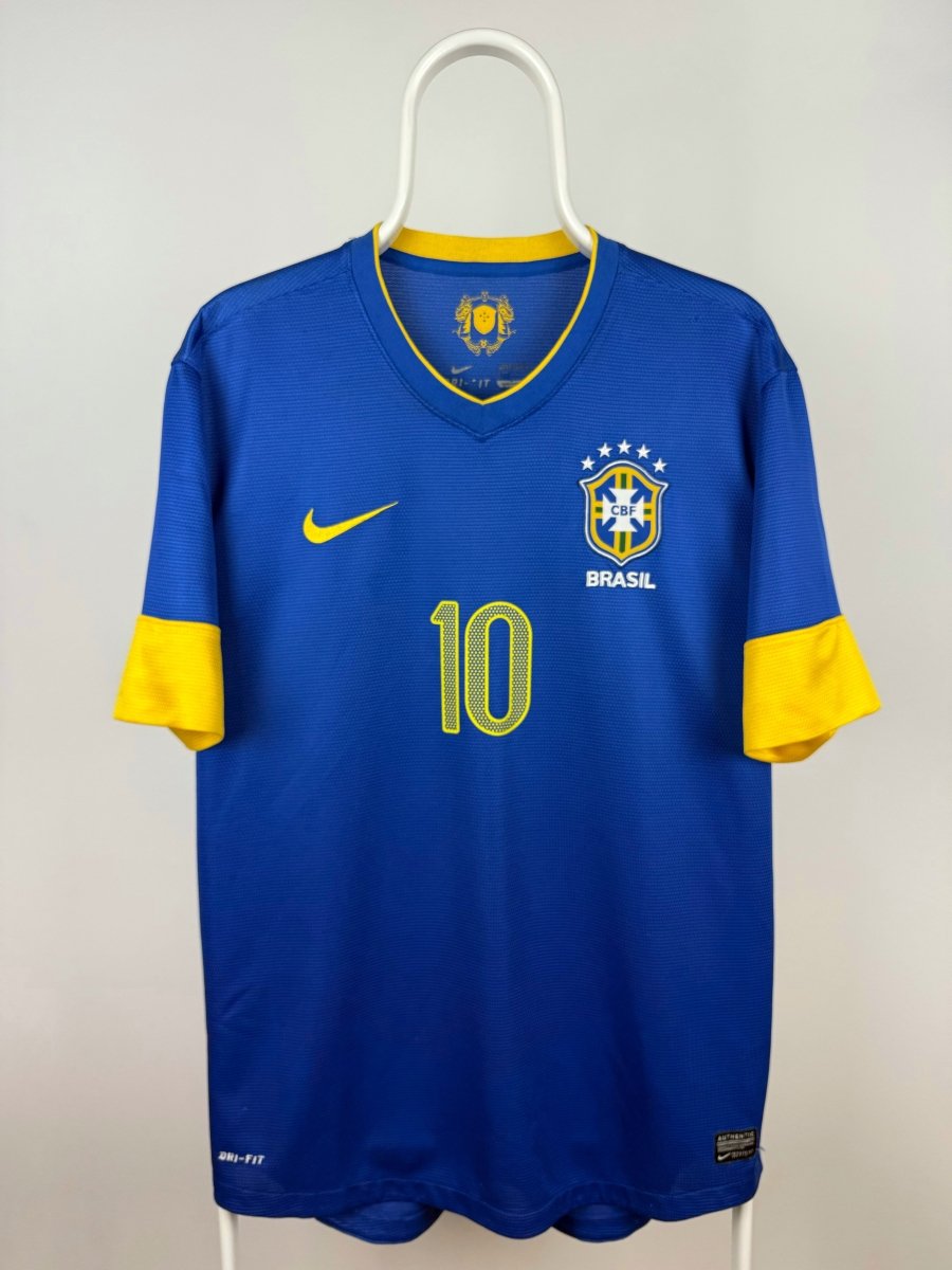 Ronaldinho - Brasilien 2012 udebane trøje L 🇧🇷 Fodboldshoppen_dk 2