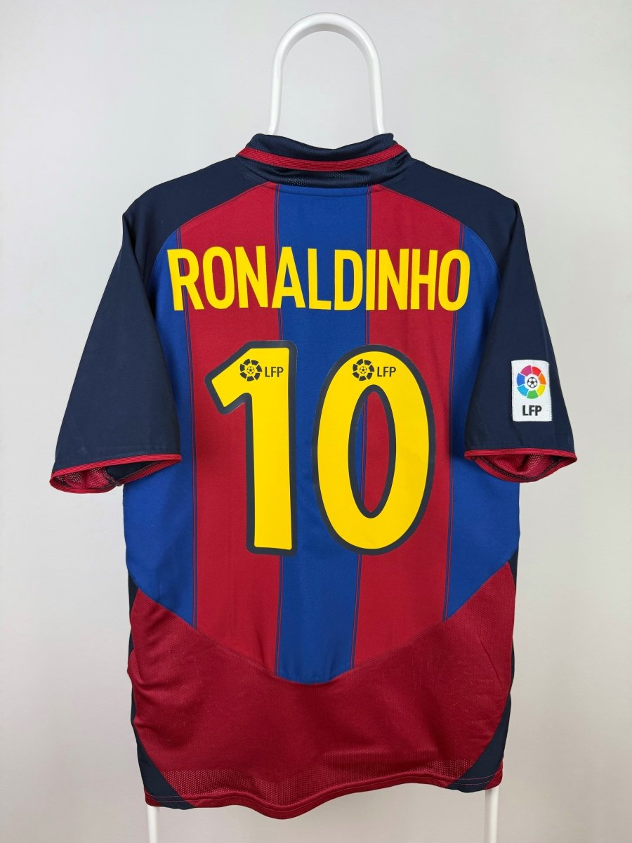 Ronaldinho - FC Barcelona 2003/04 hjemmebane M 🇧🇷 Fodboldshoppen_dk 1