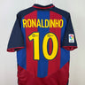 Ronaldinho - FC Barcelona 2003/04 hjemmebane M 🇧🇷 Fodboldshoppen_dk 1