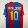 Ronaldinho - FC Barcelona 2006/07 hjemmebane trøje M 🇧🇷 Fodboldshoppen_dk 1