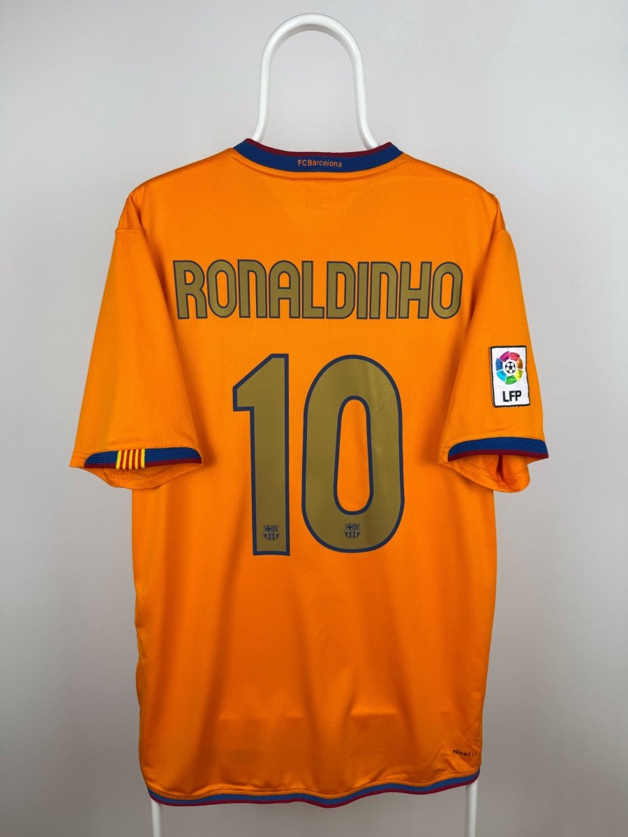 Ronaldinho - FC Barcelona 2006/08 udebane trøje XL 🇧🇷 Fodboldshoppen_dk 1