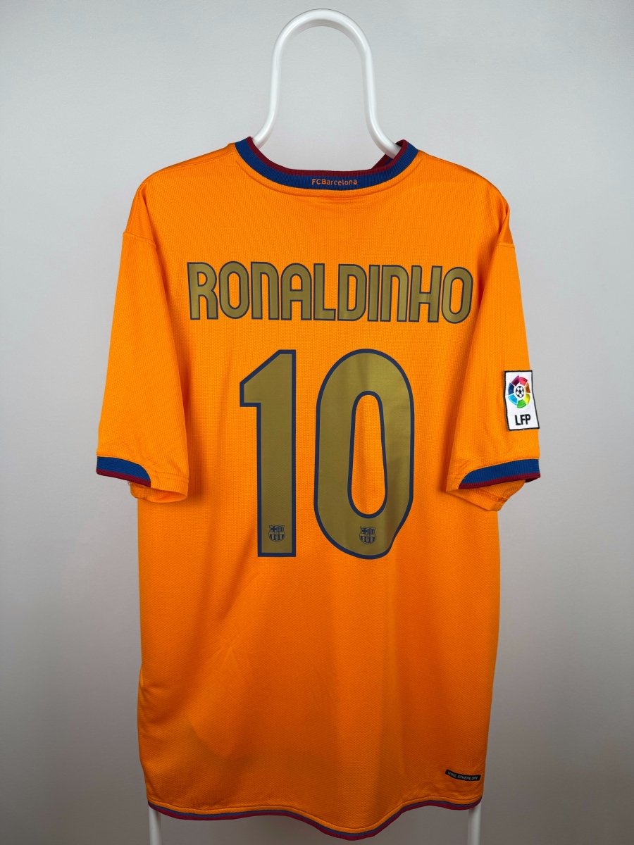 Ronaldinho - FC Barcelona 2006/08 udebane trøje XL 🇧🇷 Fodboldshoppen_dk 1
