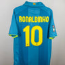 Ronaldinho - FC Barcelona 2007/08 udebane trøje L 🇧🇷 Fodboldshoppen_dk 1