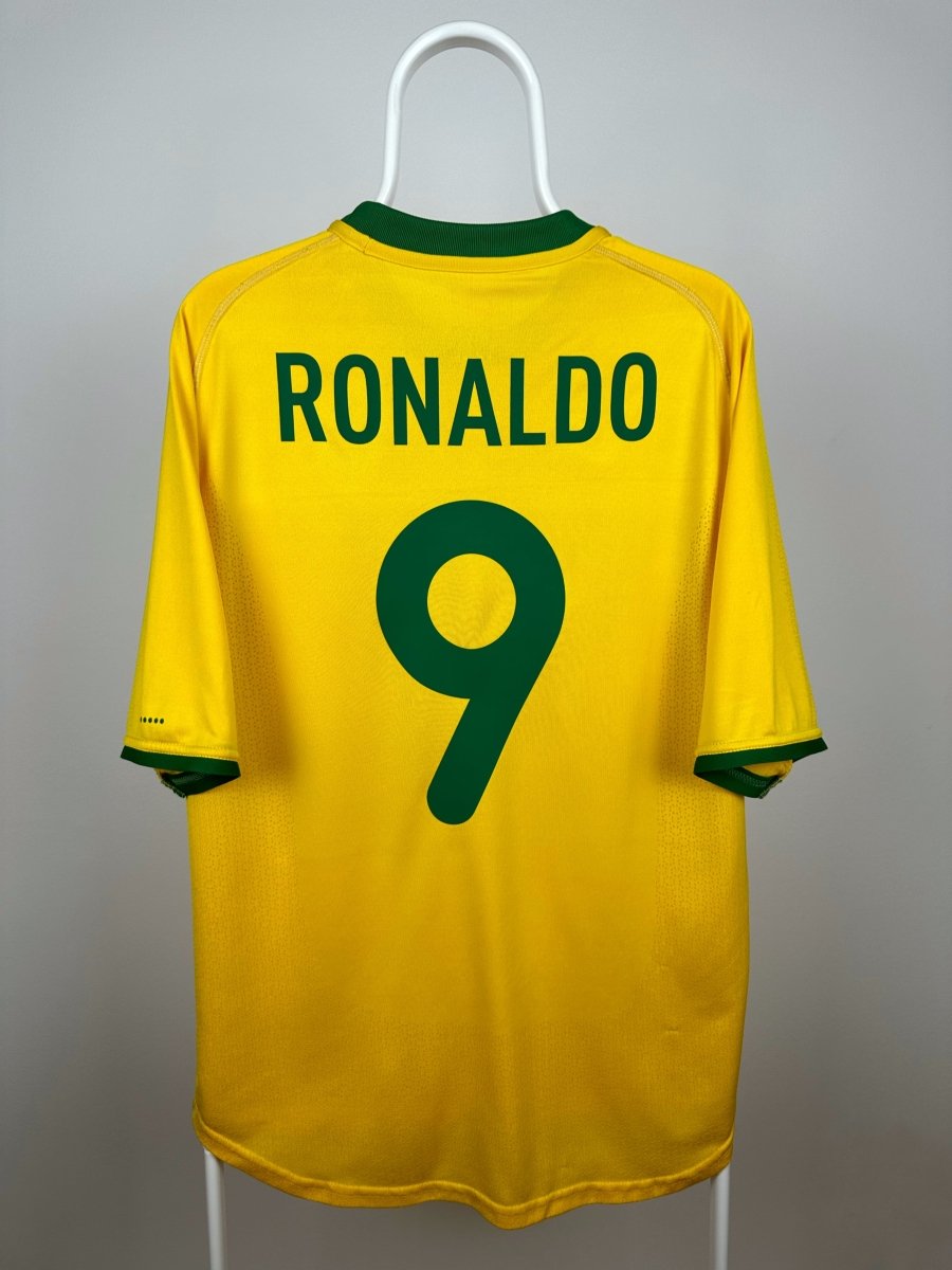 Ronaldo Nazario - Brasilien 2000 hjemmebane trøje M 🇧🇷 Fodboldshoppen_dk 1