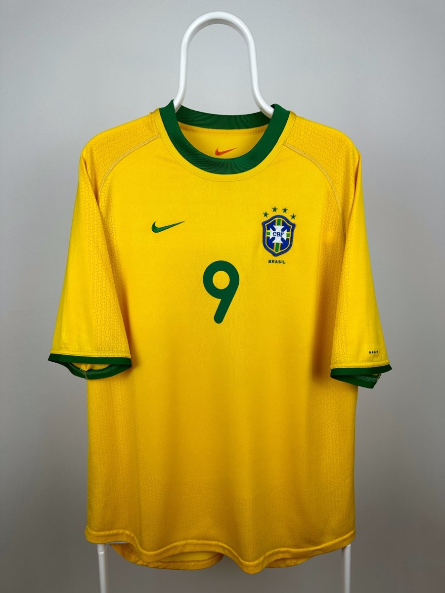 Ronaldo Nazario - Brasilien 2000 hjemmebane trøje M 🇧🇷 Fodboldshoppen_dk 2