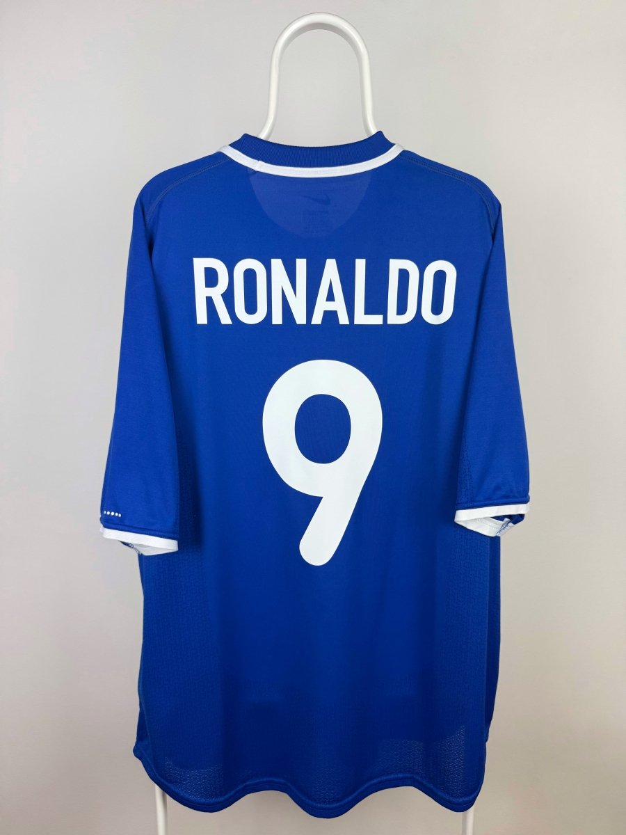 Ronaldo Nazario - Brasilien 2000 udebane trøje XL 🇧🇷 Fodboldshoppen_dk 1