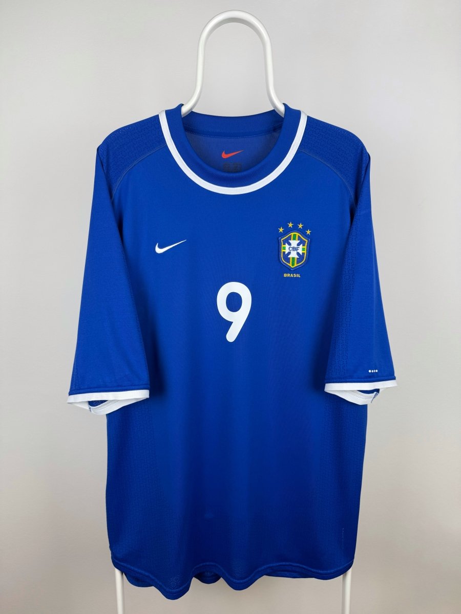 Ronaldo Nazario - Brasilien 2000 udebane trøje XL 🇧🇷 Fodboldshoppen_dk 2