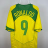 Ronaldo Nazario - Brasilien 2004 hjemmebane trøje L 🇧🇷 Fodboldshoppen_dk 1