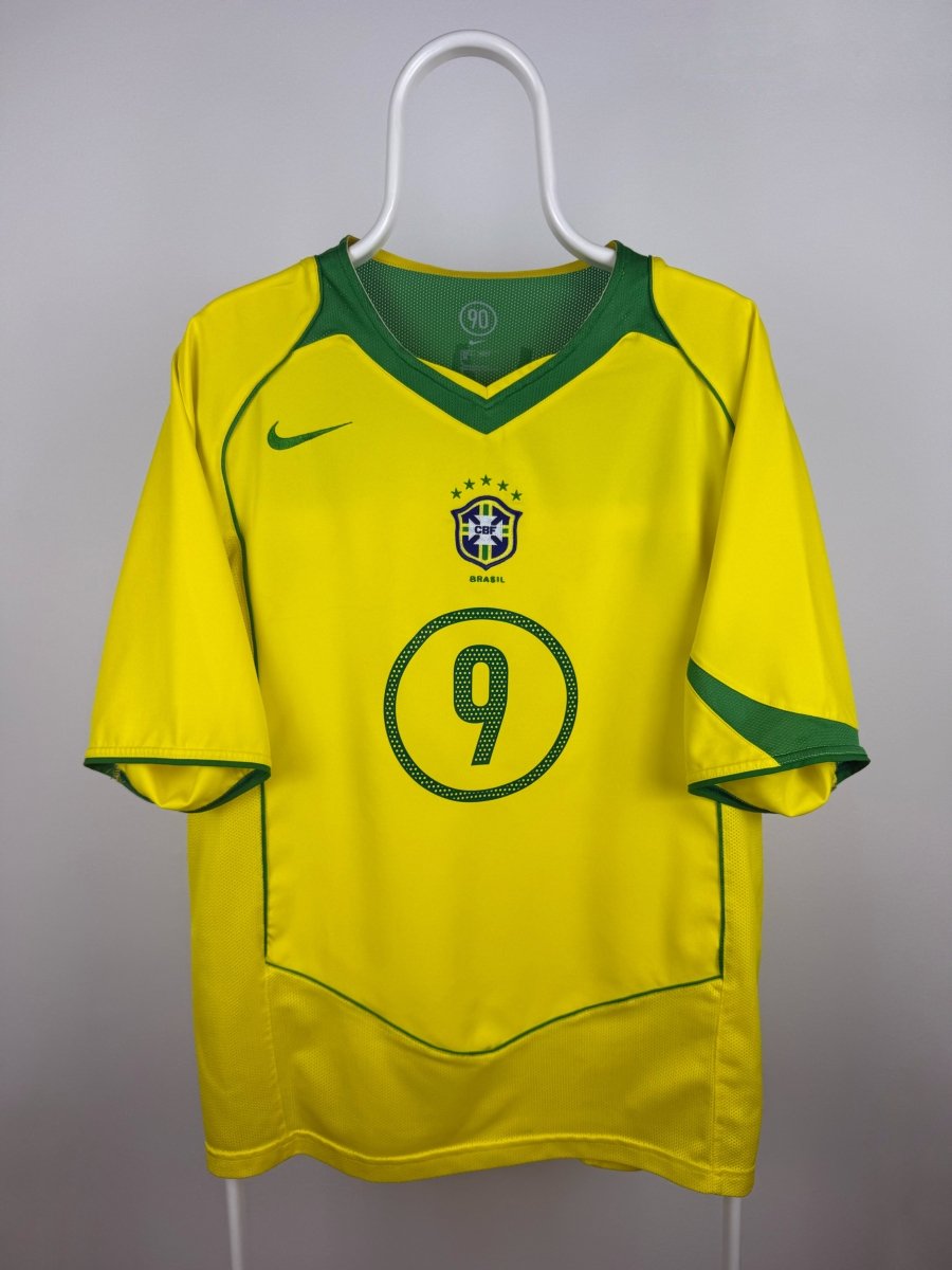 Ronaldo Nazario - Brasilien 2004 hjemmebane trøje L 🇧🇷 Fodboldshoppen_dk 2