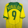 Ronaldo Nazario - Brasilien 2004 hjemmebane trøje M 🇧🇷 Fodboldshoppen_dk 1