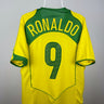 Ronaldo Nazario - Brasilien 2004 hjemmebane trøje M 🇧🇷 Fodboldshoppen_dk 1