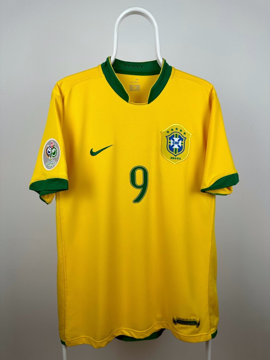 Ronaldo Nazario - Brasilien 2006 hjemmebane trøje L 🇧🇷 Fodboldshoppen_dk 2