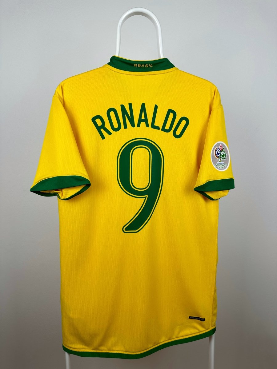 Ronaldo Nazario - Brasilien 2006 hjemmebane trøje L 🇧🇷 Fodboldshoppen_dk 1