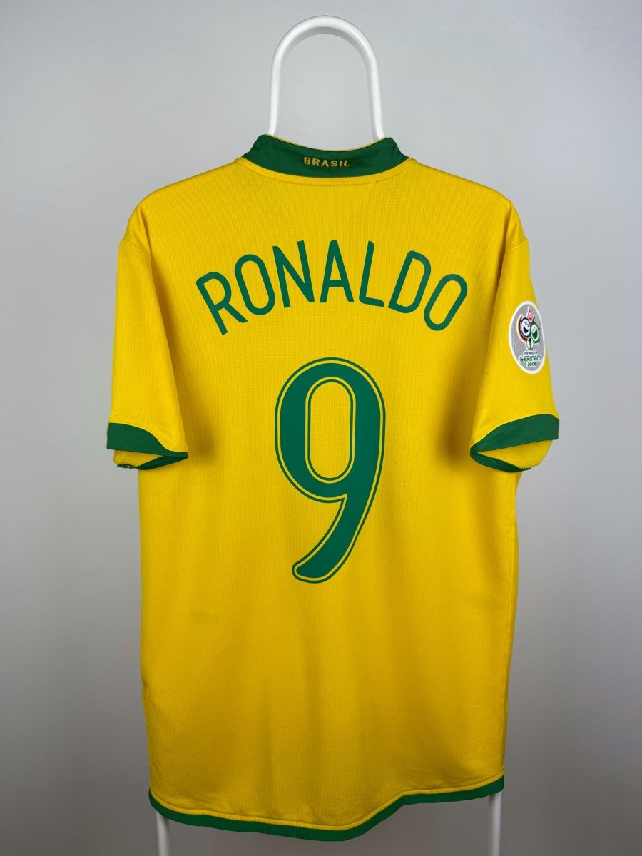 Ronaldo Nazario - Brasilien 2006 hjemmebane trøje L 🇧🇷 Fodboldshoppen_dk 1
