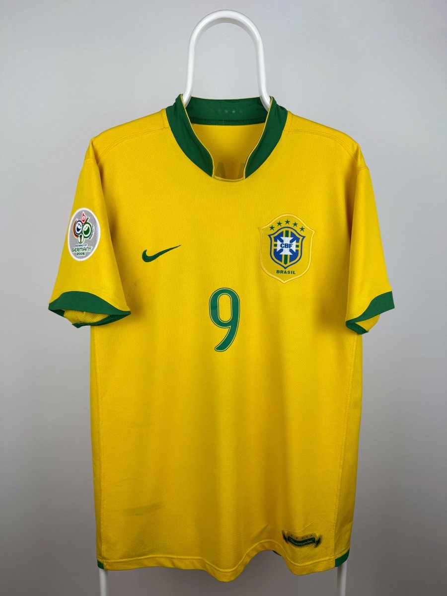 Ronaldo Nazario - Brasilien 2006 hjemmebane trøje L 🇧🇷 Fodboldshoppen_dk 2