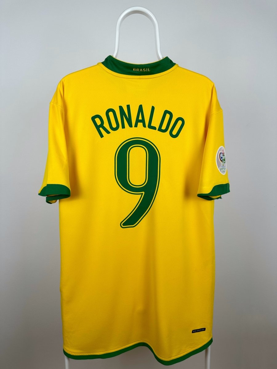 Ronaldo Nazario - Brasilien 2006 hjemmebane trøje XL 🇧🇷 Fodboldshoppen_dk 1