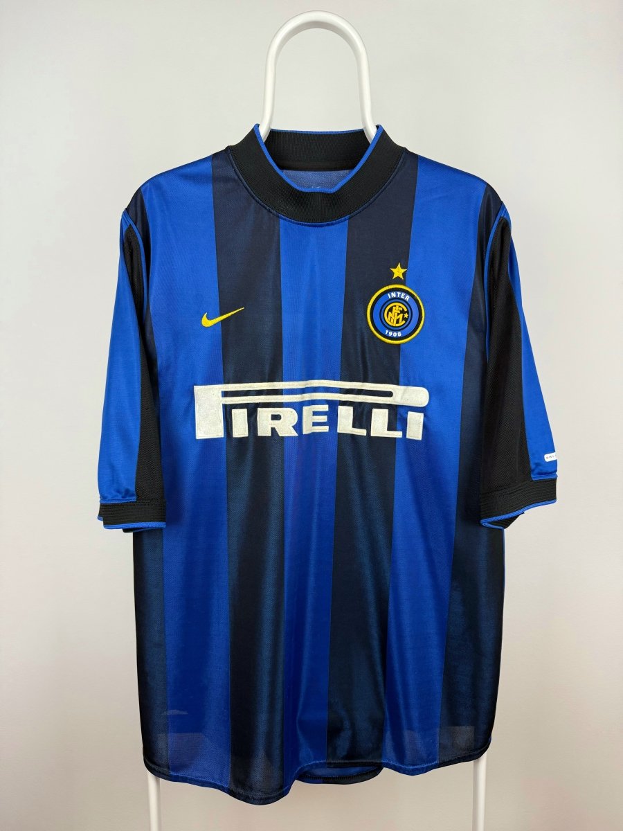Ronaldo Nazario - Inter 1999/00 hjemmebane trøje XL 🇧🇷 Fodboldshoppen_dk 2