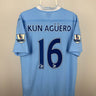 Sergio Aguero - Manchester City 2011/12 hjemmebane trøje XL 🇦🇷 Fodboldshoppen_dk 1