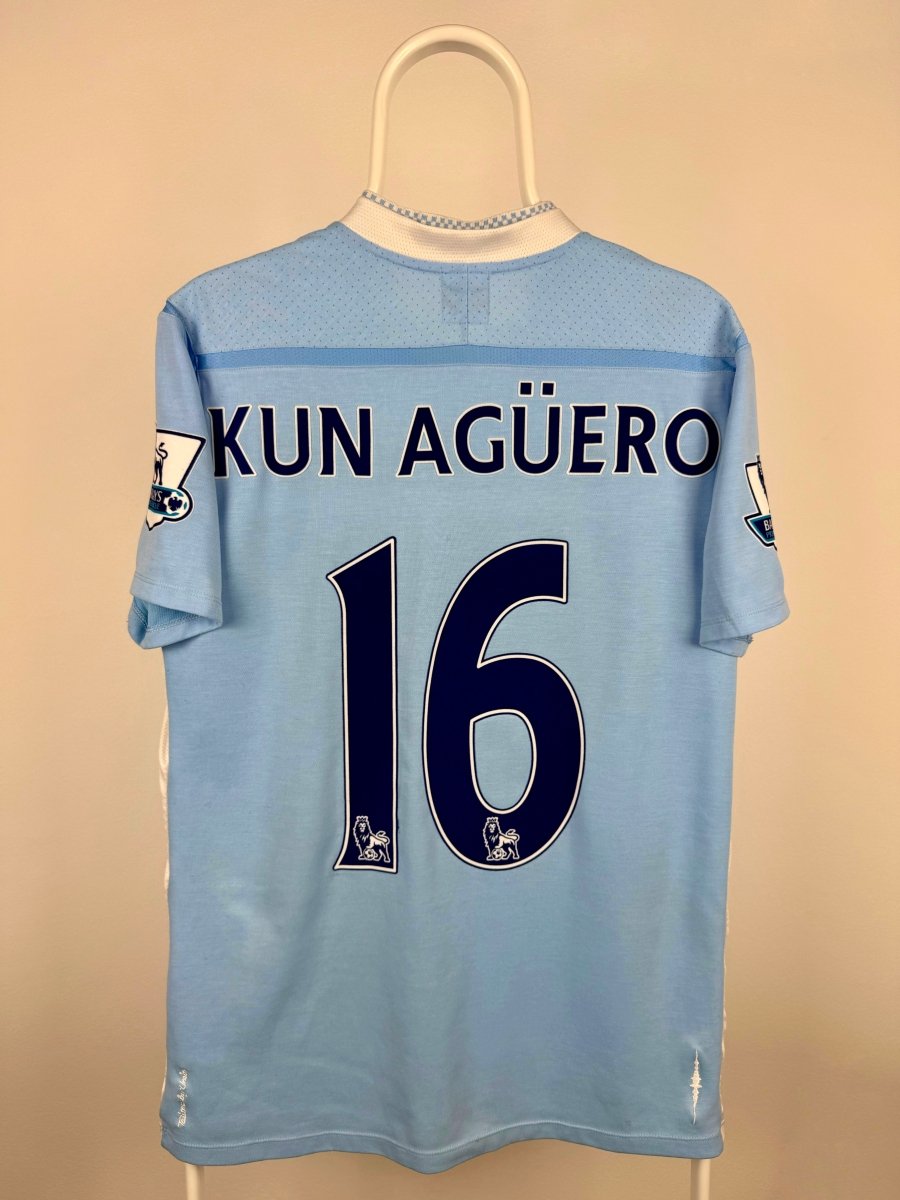 Sergio Aguero - Manchester City 2011/12 hjemmebane trøje M 🇦🇷 Fodboldshoppen_dk 1