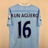 Sergio Aguero - Manchester City 2011/12 hjemmebane trøje M 🇦🇷 Fodboldshoppen_dk 1