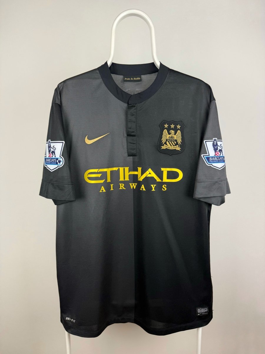 Sergio Aguero - Manchester City 2013/14 udebane trøje XL 🇦🇷 Fodboldshoppen_dk 2
