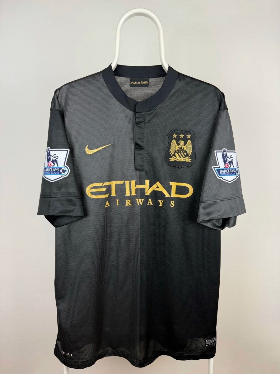 Sergio Aguero - Manchester City 2013/14 udebane trøje XL 🇦🇷 Fodboldshoppen_dk 2