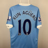 Sergio Aguero - Manchester City 2015/16 hjemmebane trøje L VAPOR 🇦🇷 Fodboldshoppen_dk 1