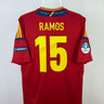 Sergio Ramos - Spanien 2012 hjemmebane trøje M 🇪🇸 Fodboldshoppen_dk 1