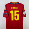 Sergio Ramos - Spanien 2012 hjemmebane trøje M 🇪🇸 Fodboldshoppen_dk 1