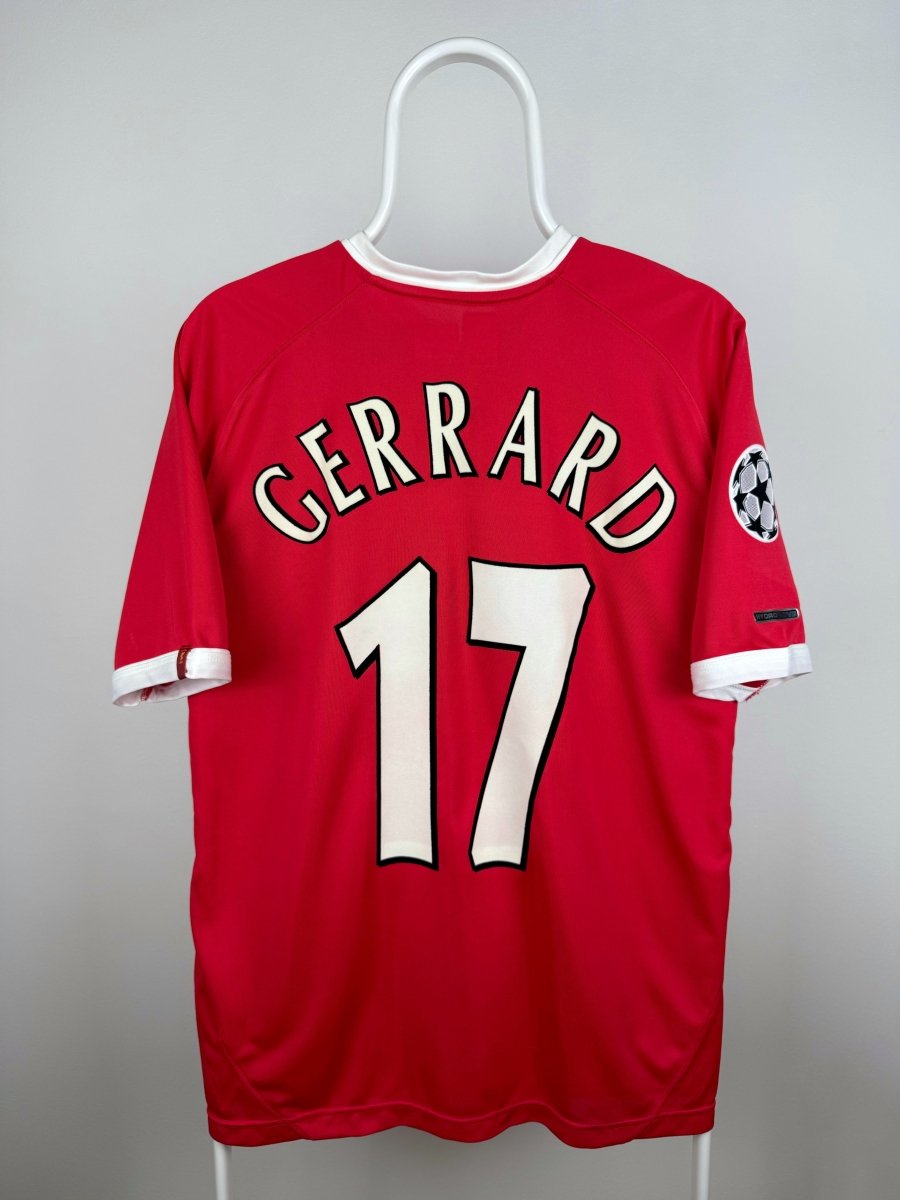 Steven Gerrard - Liverpool 2002/03 hjemmebane trøje L 🏴󠁧󠁢󠁥󠁮󠁧󠁿 Fodboldshoppen_dk 1