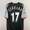 Steven Gerrard - Liverpool 2002/03 udebane trøje XL 🏴󠁧󠁢󠁥󠁮󠁧󠁿 Fodboldshoppen_dk 1